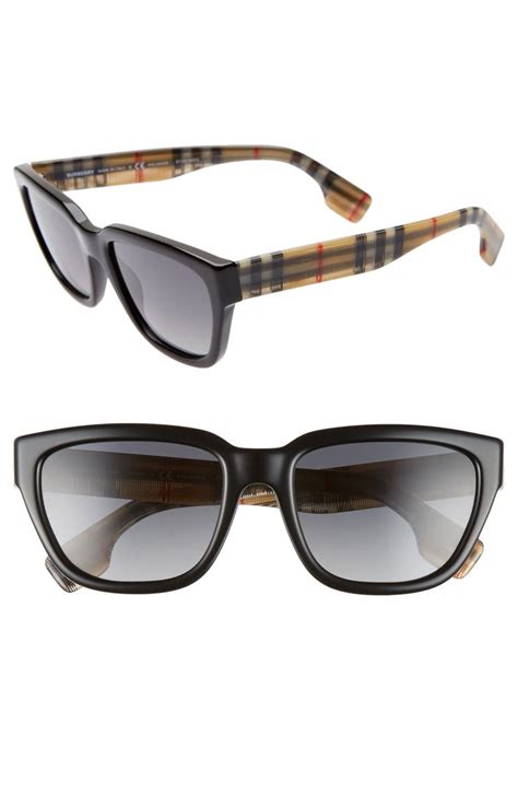 burberry 53mm irregular square sunglasses|burberry 54mm square sunglasses.